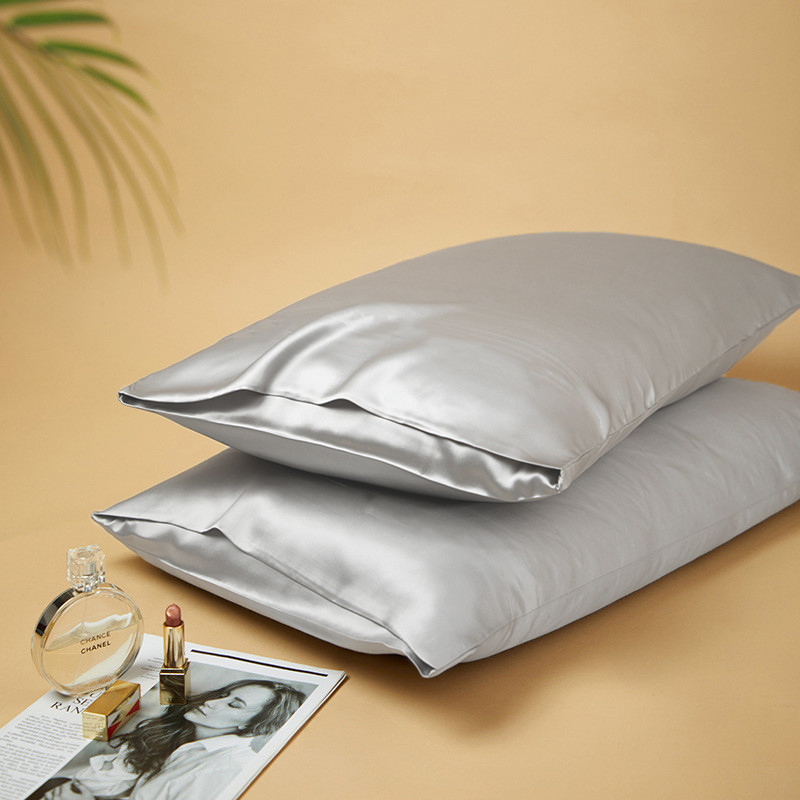 Silk Pillowcase - 1 زوج ربة المنزل المخدة كلا
