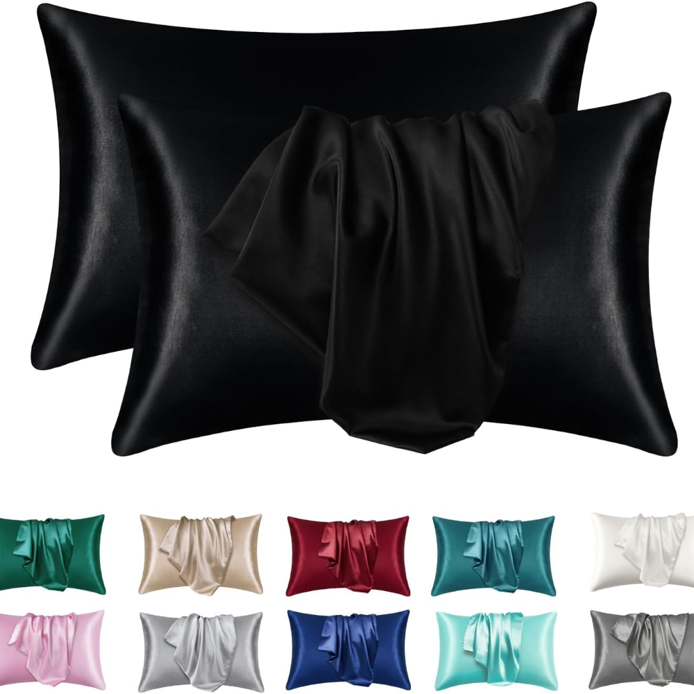 غطاء وسادة من الساتان الحريري  - مراجعة Silk Pillowcase وسعره
