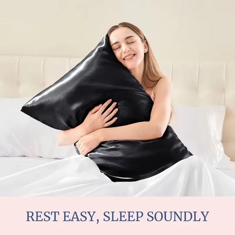 غطاء وسادة من الساتان متعدد ال - مراجعة Silk Pillowcase وسعره