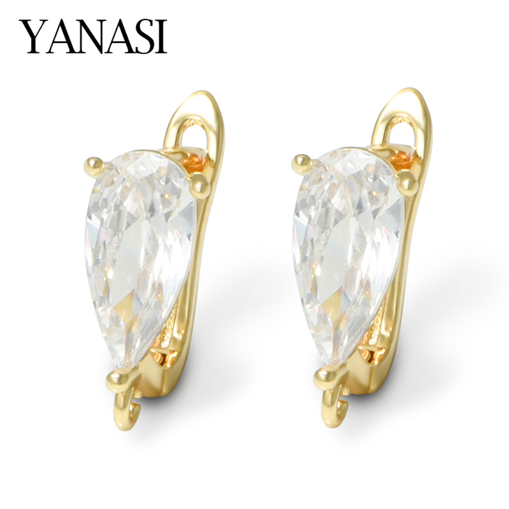 خطافات أقراط على شكل قطرة من ا - مراجعة Gold Plated Jewelry وسعره