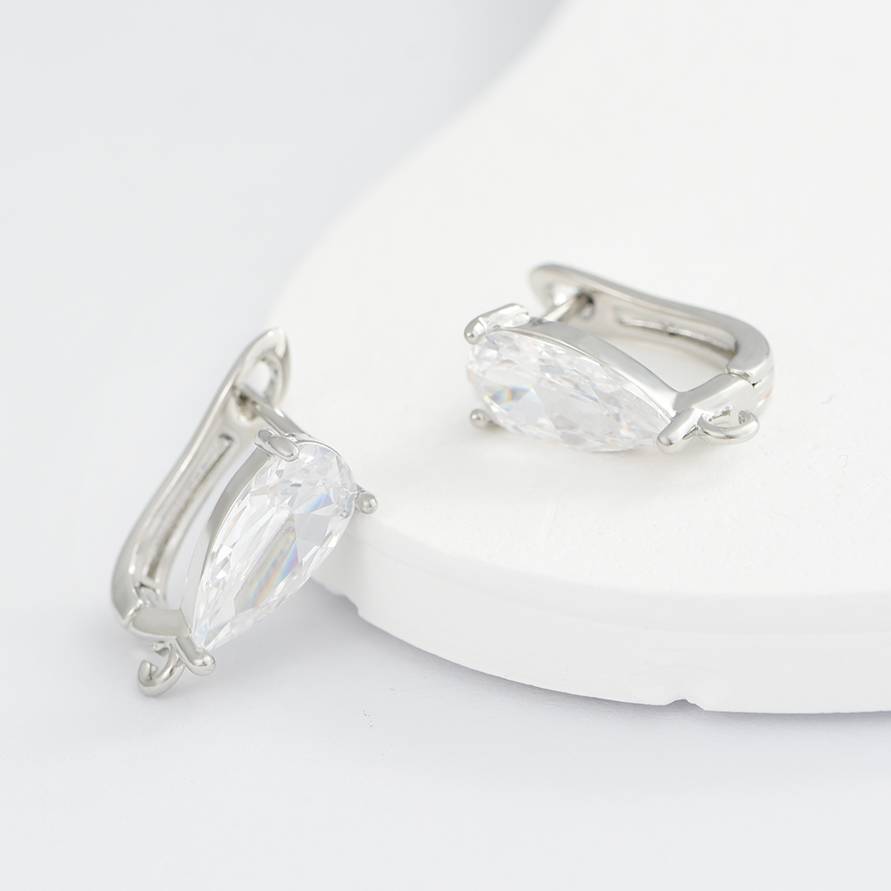 خطافات أقراط على شكل قطرة من ا - مراجعة Gold Plated Jewelry وسعره