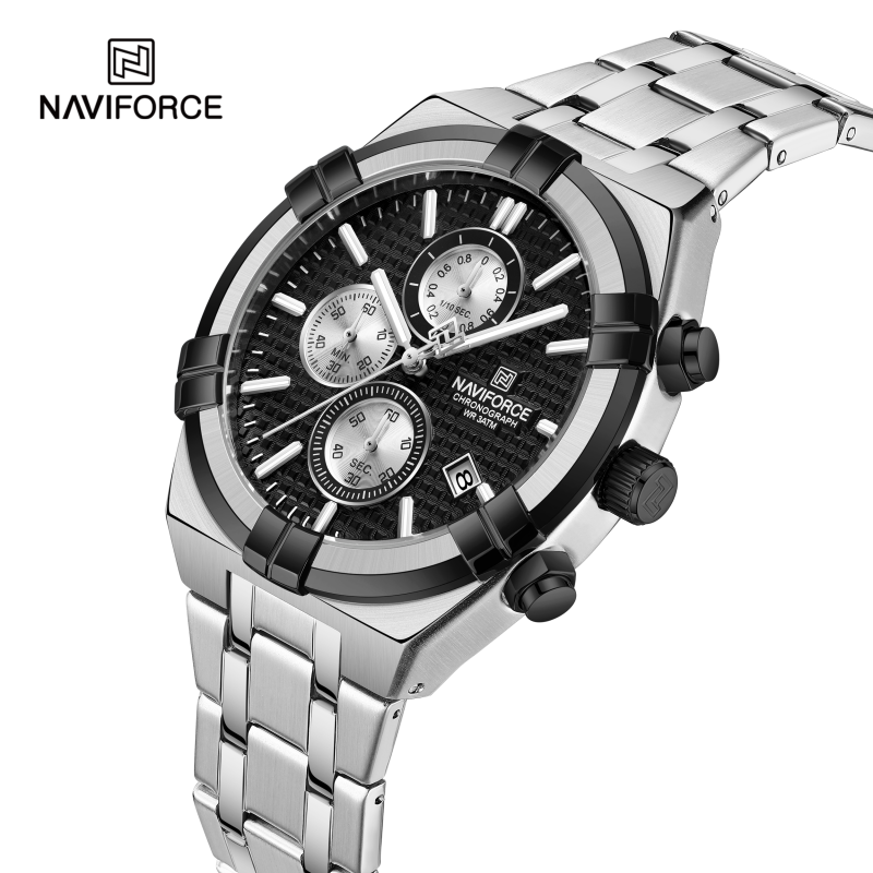 ساعة يد رجالية كرونوغراف كوارت - مراجعة Luxury Watch Men وسعره