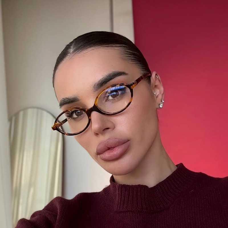 نظارات شمسية بيضاوية عتيقة للن - مراجعة Designer Sunglasses وسعره