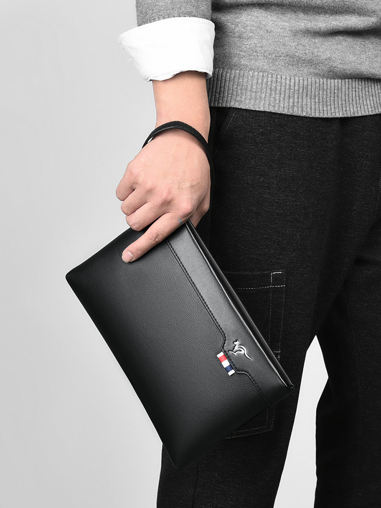 بو الجلود الرجال حقيبة صغيرة س - مراجعة Leather Wallet Men وسعره