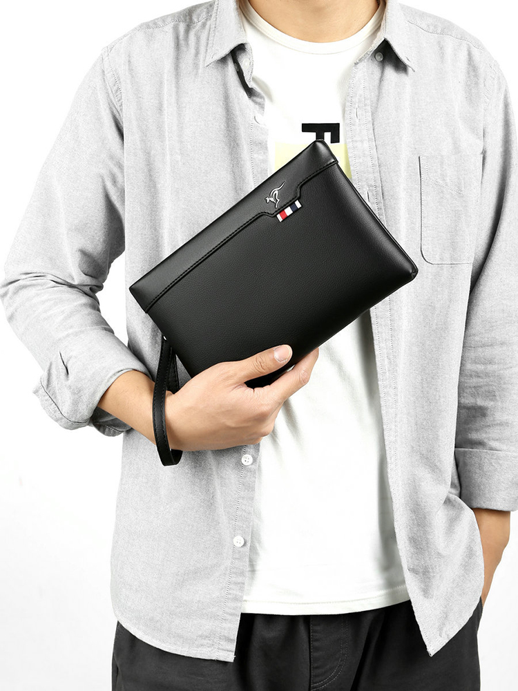بو الجلود الرجال حقيبة صغيرة س - مراجعة Leather Wallet Men وسعره