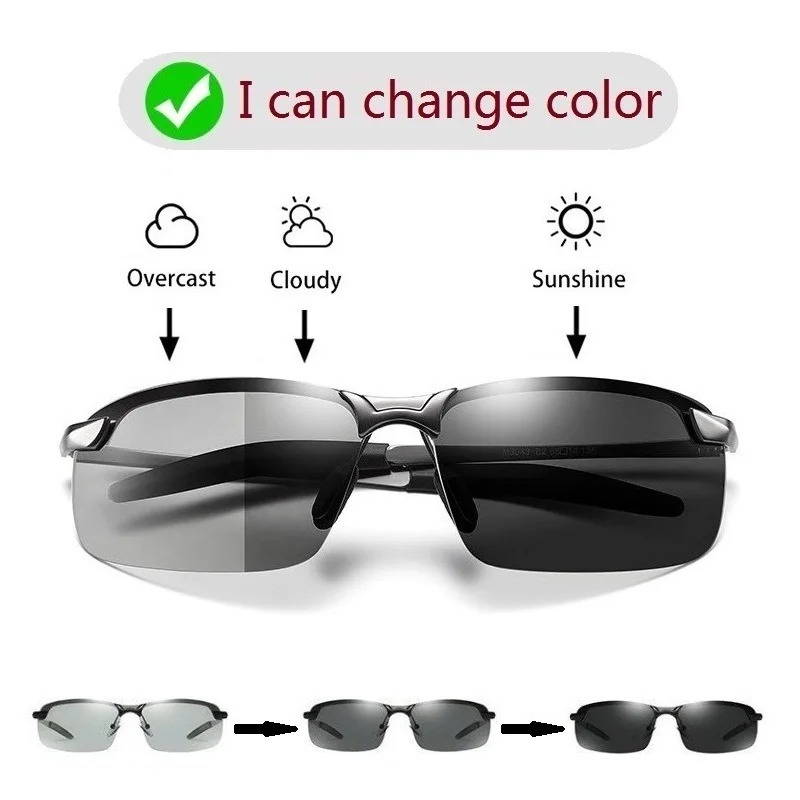 نظارات شمسية رجالية مستقطبة وم - مراجعة Sunglasses Uv400 وسعره