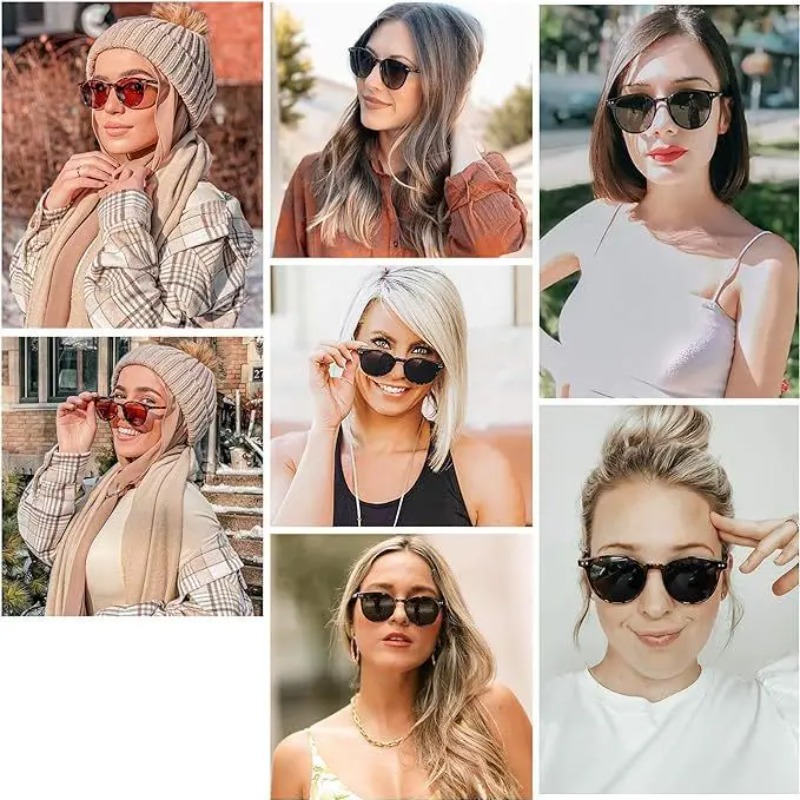 نظارات شمسية دائرية عصرية بتصم - مراجعة Designer Sunglasses وسعره