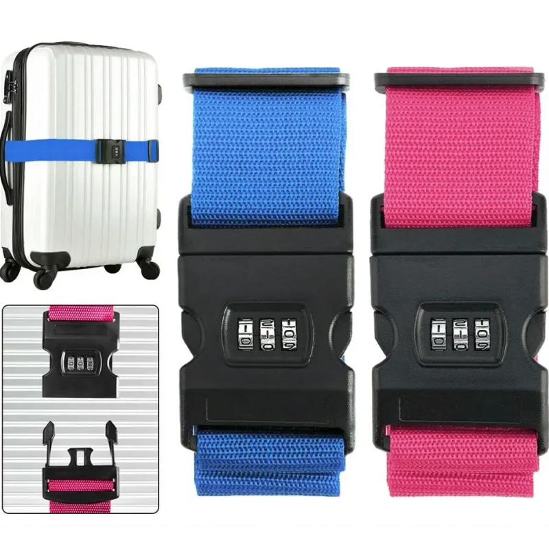 أحزمة الأمتعة المرنة القوية لت - مراجعة Travel Luggage Set وسعره