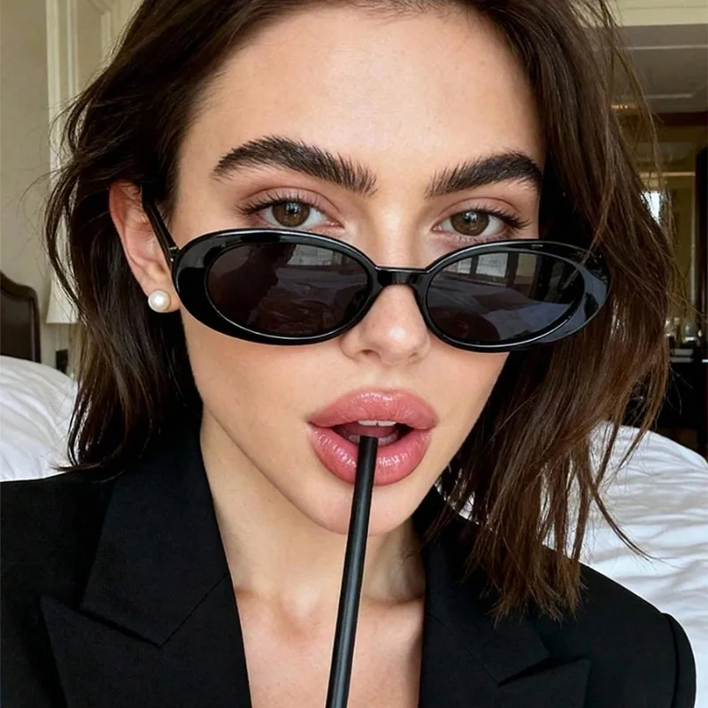 نظارات شمسية بيضاوية عتيقة للن - مراجعة Designer Sunglasses وسعره