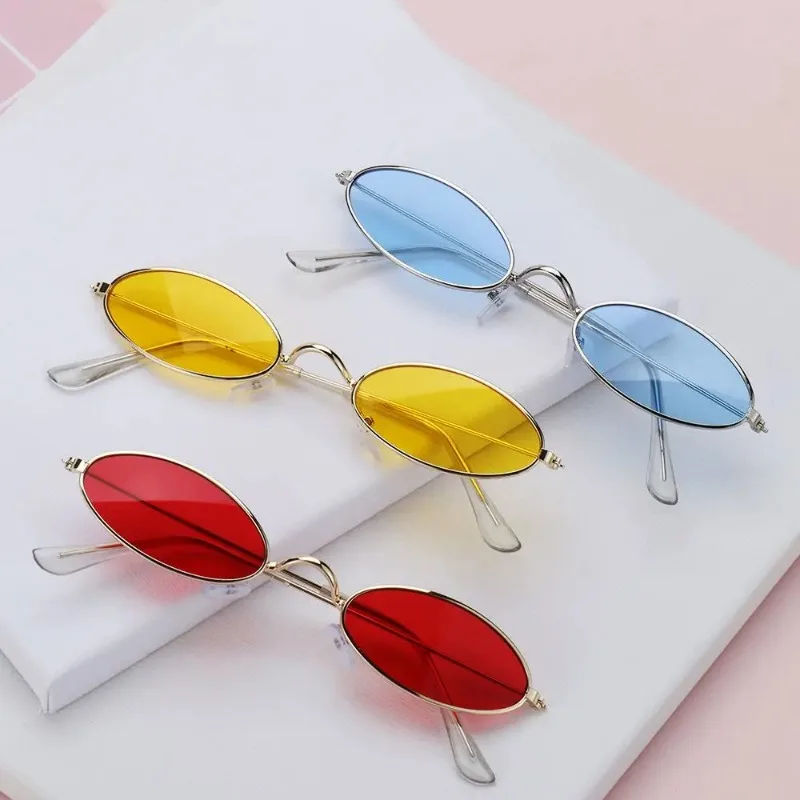 نظارات شمسية بيضاوية بإطار صغي - مراجعة Designer Sunglasses وسعره
