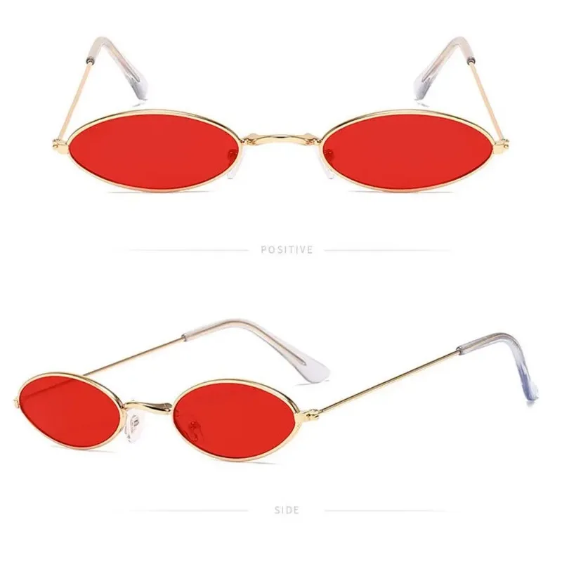 نظارات شمسية بيضاوية بإطار صغي - مراجعة Designer Sunglasses وسعره